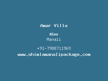 Amar Villa, Manali