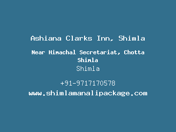 Ashiana Clarks Inn, Shimla, Shimla