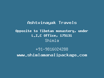 Ashtvinayak Travels, Shimla