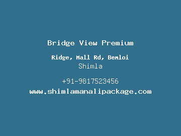 Bridge View Premium, Shimla