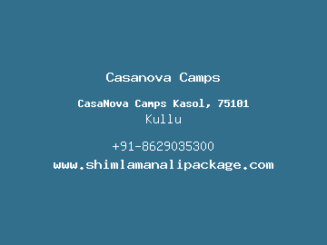 Casanova Camps, Kullu