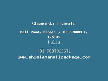 Chamunda Travels, Kullu