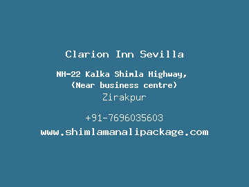 Clarion Inn Sevilla, Zirakpur