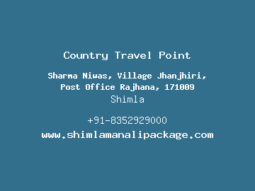 Country Travel Point, Shimla