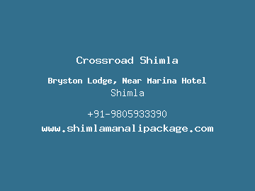 Crossroad Shimla, Shimla