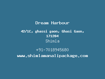 Dream Harbour, Shimla