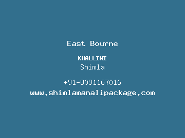 East Bourne, Shimla