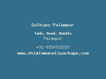 GoStops Palampur, Palampur
