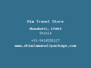 Him Travel Store, Shimla