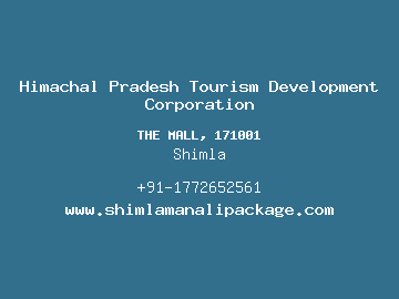 Himachal Pradesh Tourism Development Corporation, Shimla