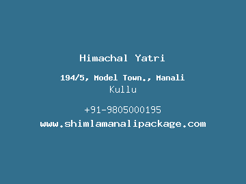 Himachal Yatri, Kullu