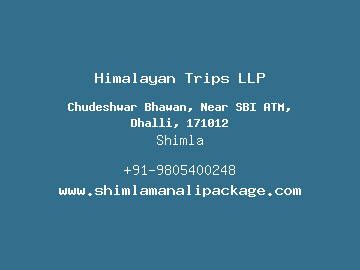 Himalayan Trips LLP, Shimla