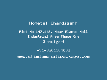 Hometel Chandigarh, Chandigarh