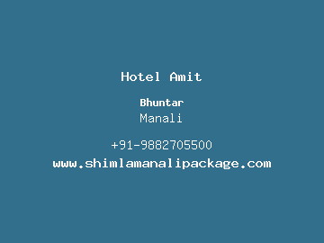 Hotel Amit, Manali