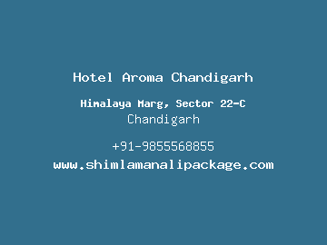 Hotel Aroma Chandigarh, Chandigarh