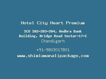 Hotel City Heart Premium, Chandigarh