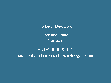 Hotel Devlok, Manali