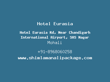 Hotel Eurasia, Mohali