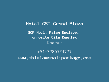 Hotel GST Grand Plaza, Kharar