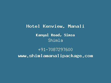 Hotel Kenview, Manali, Shimla