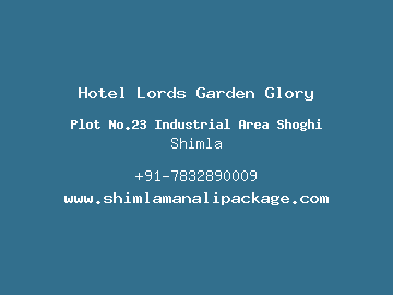 Hotel Lords Garden Glory, Shimla