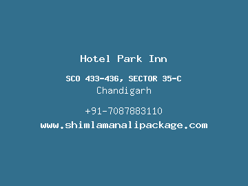 Hotel Park Inn, Chandigarh