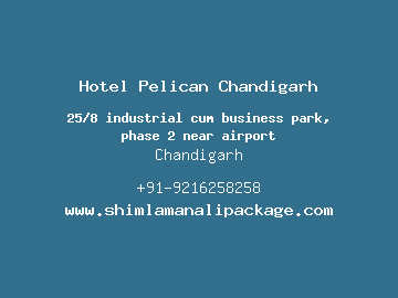 Hotel Pelican Chandigarh, Chandigarh