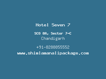 Hotel Seven 7, Chandigarh