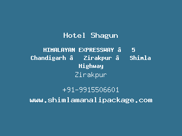 Hotel Shagun, Zirakpur