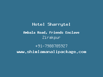 Hotel Sharrytel, Zirakpur