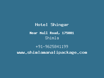 Hotel Shingar, Shimla