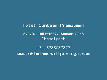 Hotel Sunbeam Premiummm, Chandigarh