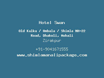 Hotel Swan, Zirakpur