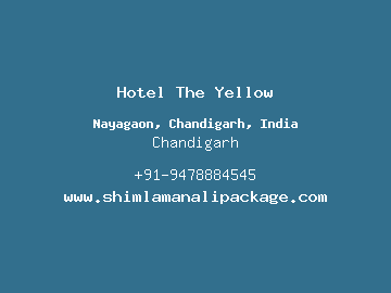Hotel The Yellow, Chandigarh
