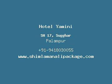 Hotel Yamini, Palampur