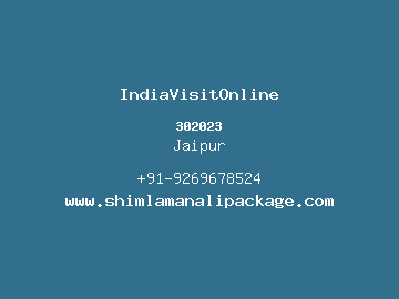 IndiaVisitOnline, Jaipur