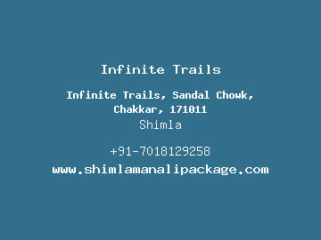 Infinite Trails, Shimla