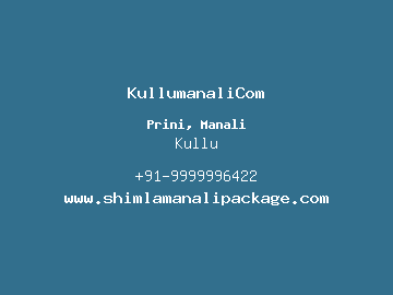 KullumanaliCom, Kullu