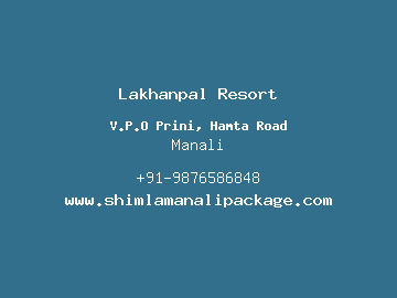 Lakhanpal Resort, Manali