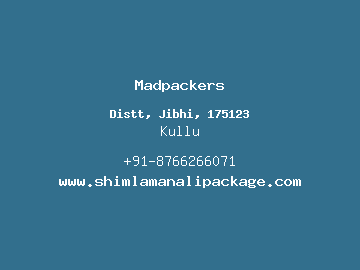 Madpackers, Kullu