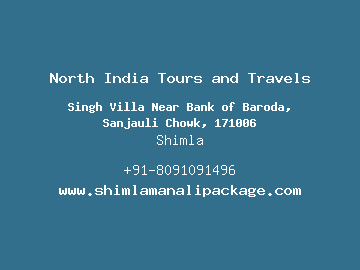 North India Tours and Travels, Shimla