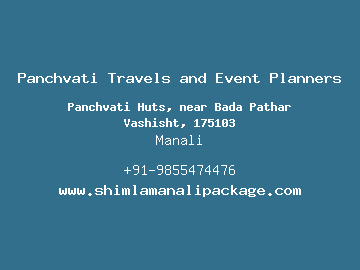 Panchvati Travels and Event Planners, Manali