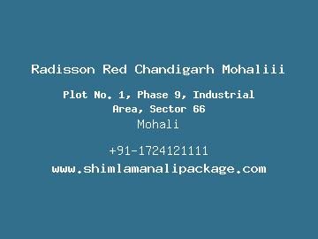 Radisson Red Chandigarh Mohaliii, Mohali