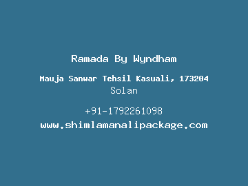 Ramada By Wyndham, Solan