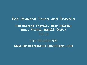 Red Diamond Tours and Travels, Kullu