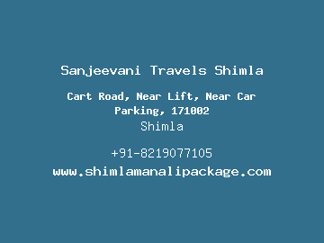 Sanjeevani Travels Shimla, Shimla