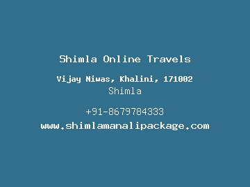 Shimla Online Travels, Shimla