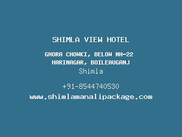 SHIMLA VIEW HOTEL, Shimla