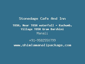 Stonedage Cafe And Inn, Manali