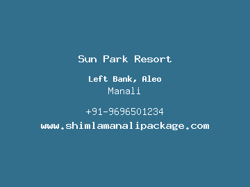 Sun Park Resort, Manali